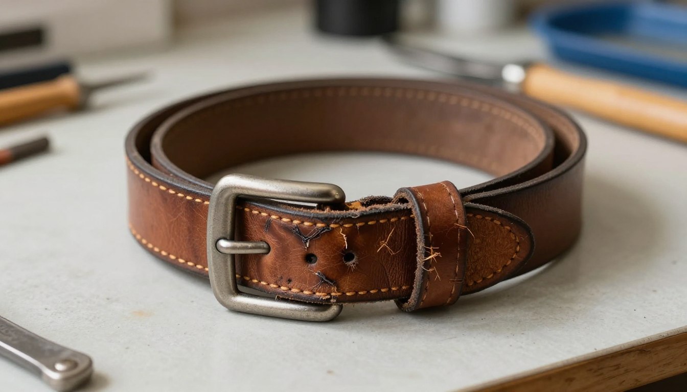 Leather Belt Repair