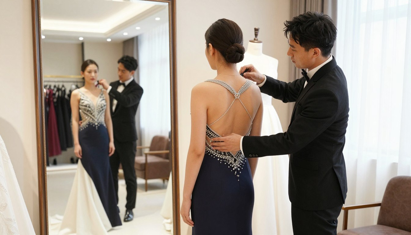 Custom Made Evening Dress